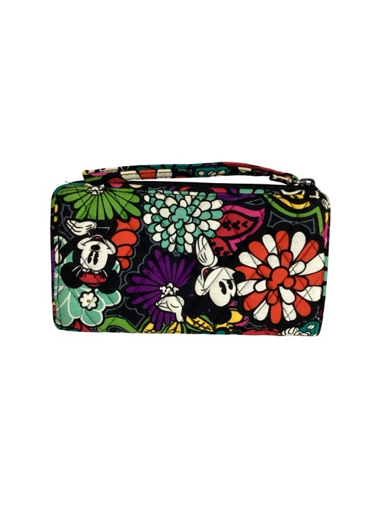 Vera Bradley Handbags - Vera Bradley Disney Mickey & Minnie Mouse Magical Blooms Zipper Wristlet Wallet